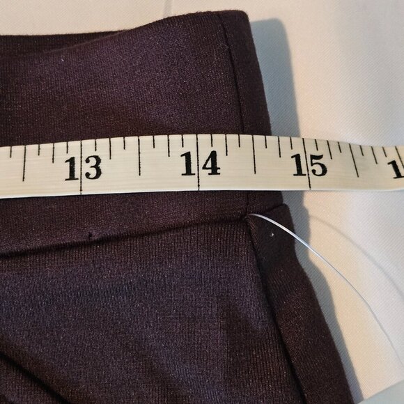 89th + Madison Plaid Pencil Skirt. Brown Size M - Picture 6 of 9